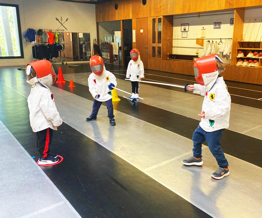 formation escrime club EPA baby escrime
