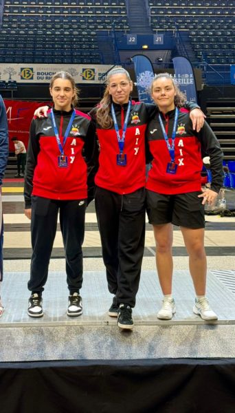 podium fille championnat france