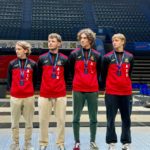 podium garcons M20 championnat
