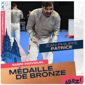 jean philippe patrice, bronze europeen
