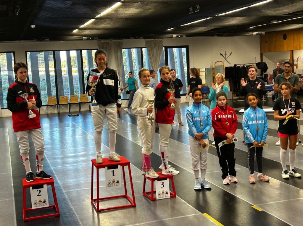 Podium M13 dame regional 2024/2025