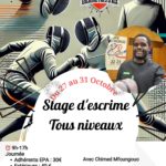 Stage d escrime Toussaint