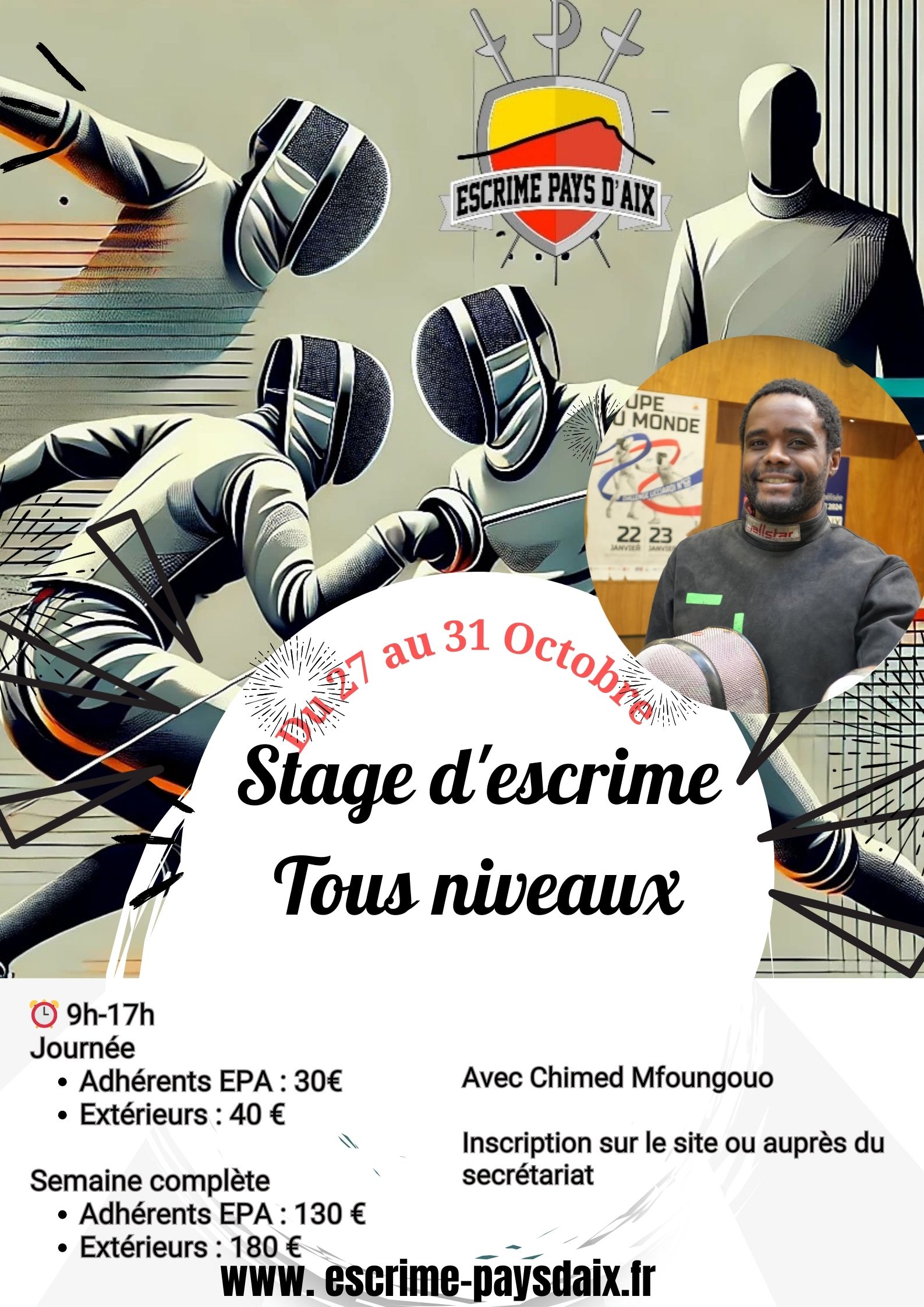 Stage d escrime Toussaint