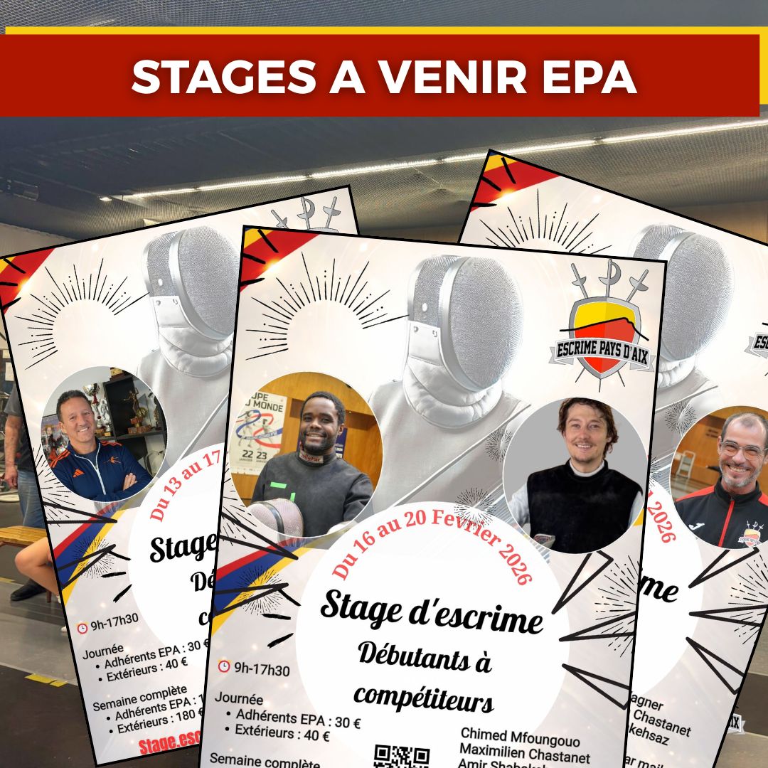 stage escrime fleuret EPA